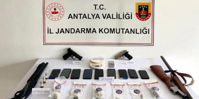 Antalya'da 'Beyaz Kelebek' operasyonu