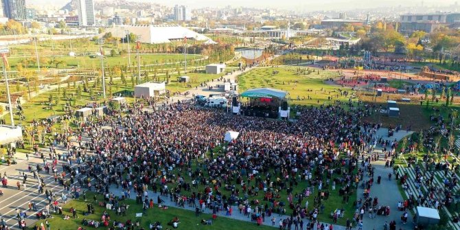 Başkent Millet Bahçesi’nde "Tam Bana Göre Festival’i” tüm hızıyla devam ediyor