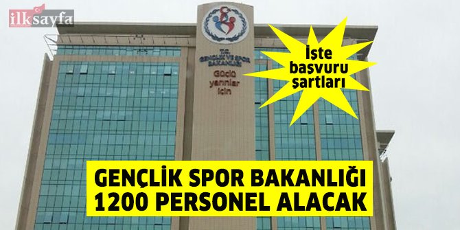 Gençlik ve Spor Bakanlığı yurt personel alımı başvuruları başladı mı?