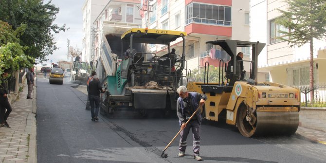 Piyade'de yollar yenileniyor