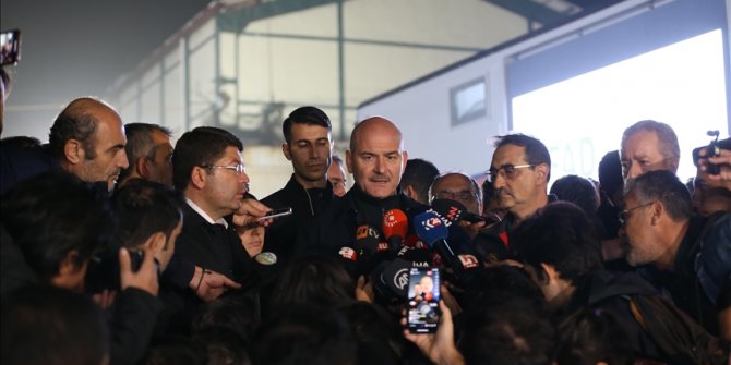 Bakan Soylu acı haberi duyurdu: 41 işçinin hayatını kaybetti