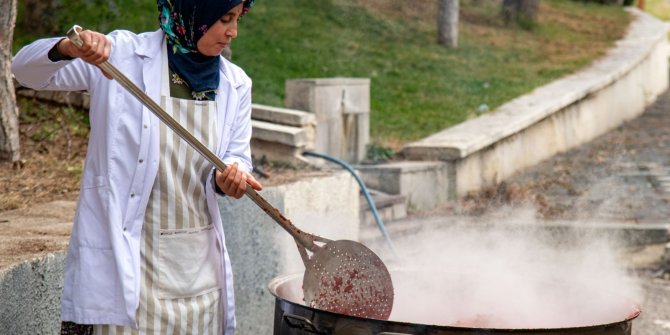 MAKKOP'ta sofralara kışlık ürünler hazırlanıyor