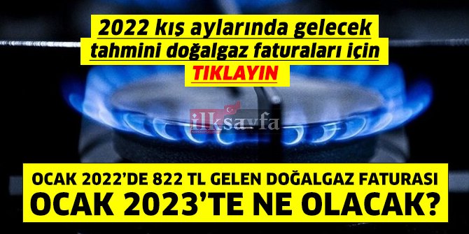 Ankara'da bu kış ne kadar doğalgaz faturası gelir?