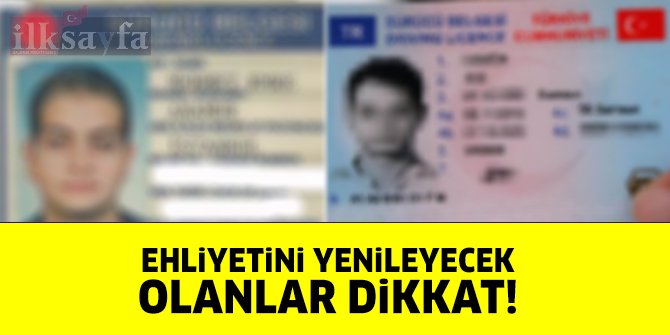 Ehliyet yenileme süresi Nüfus ve Vatandaşlık İşleri Genel Müdürlüğü tarafından 2 yıl uzatıldı