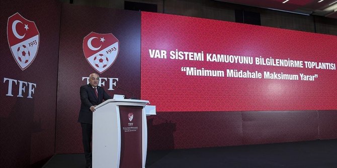 TFF Merkez Hakem Kurulu tarafından VAR Sistemi Kamuoyu Bilgilendirme Toplantısı gerçekleştirildi