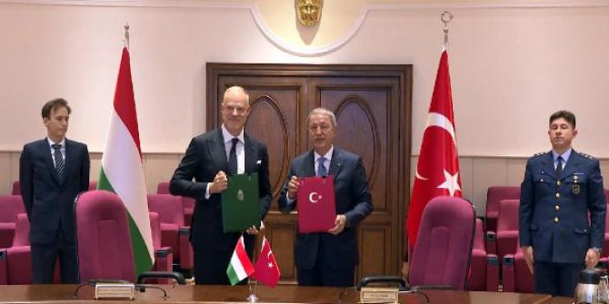 Türkiye ve Macaristan arasında 'Askeri Çerçeve Anlaşması' imzalandı
