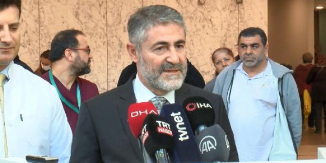 Bakan Nebati Binali Yıldırım'ı ziyaret etti