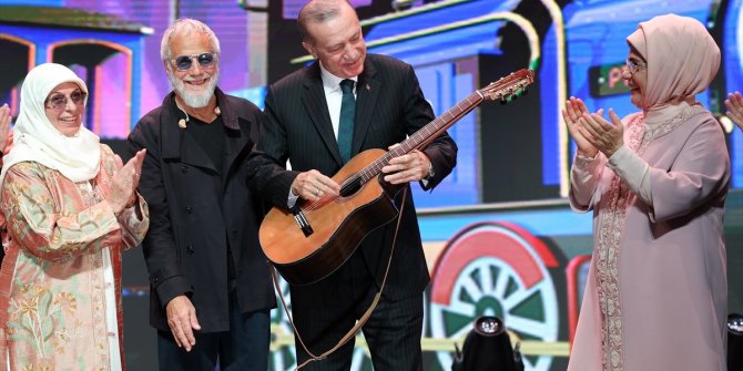 Cumhurbaşkanı Erdoğan, Yusuf İslam'ın konserini izledi