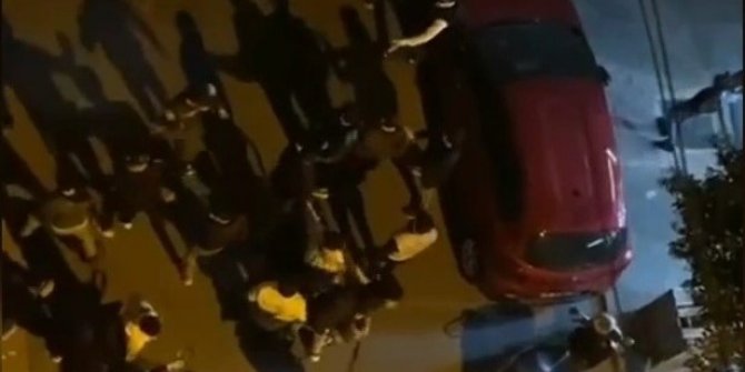 Bayrampaşa'da düğün salonunda başlayan kavga sokağa taştı