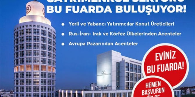 Gayrimenkul sektörü tüm paydaşları ile bir araya gelecek