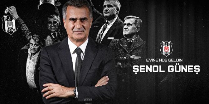 Beşiktaş Kulübü Şenol Güneş'le 1.5 yıllık sözleşme imzaladıklarını açıkladı