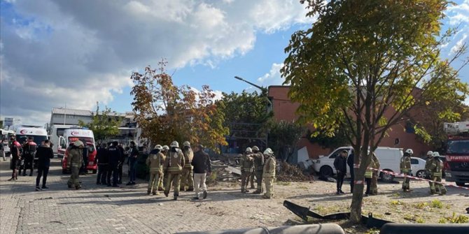 İstanbul'da oto sanayi sitesinde patlama meydana geldi