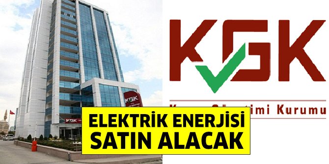 KGK elektrik enerjisi satın alacak