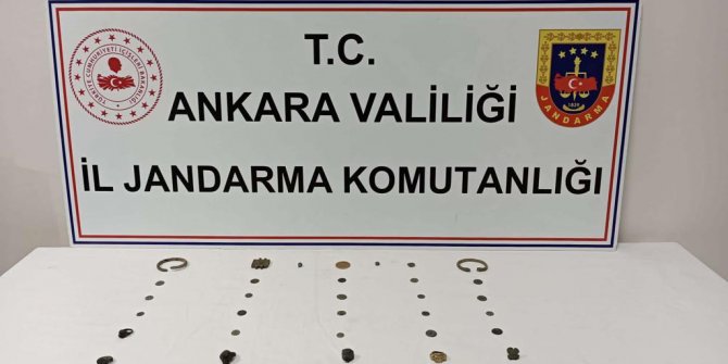 1 milyon lira değerindeki tarihi eserleri satmak isterken yakalandı