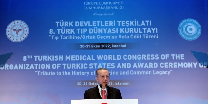 Cumhurbaşkanı Erdoğan: İnsanlığa hizmet için gayretimizi kararlılıkla sürdüreceğiz