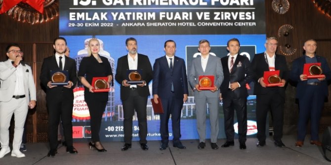 15. Gayrimenkul Fuarı-Emlak Yatırım Fuarı ve Zirvesi Ankara'da düzenlendi