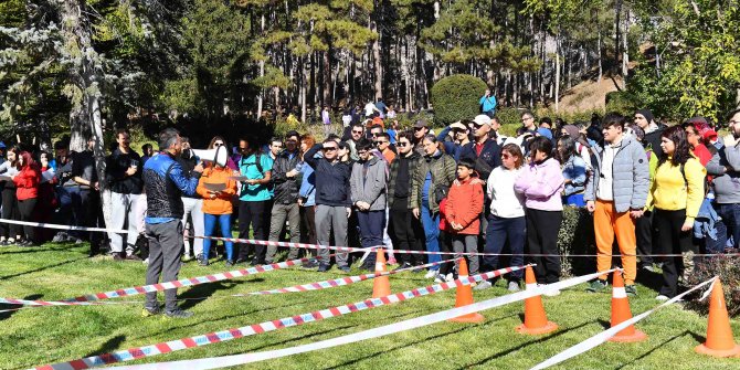 Büyükşehir Belediyesi oryantiring etkinliği düzenledi