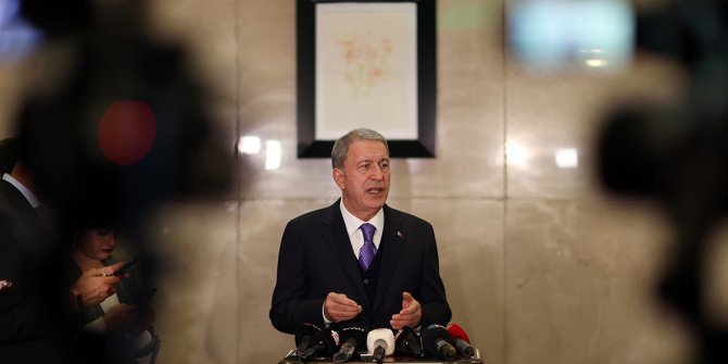 Bakan Akar'dan tahıl koridoru açıklaması