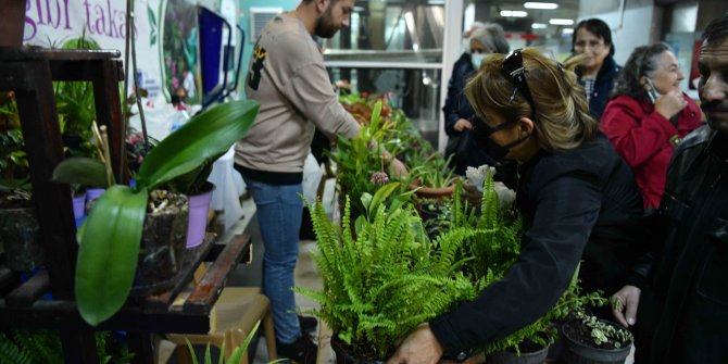 ‘Çiçeğim Takas’ uygulamasıyla 10 bin çiçek takas edildi