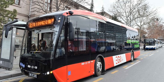 Ankara’da kaç adet elektrikli otobüs var?