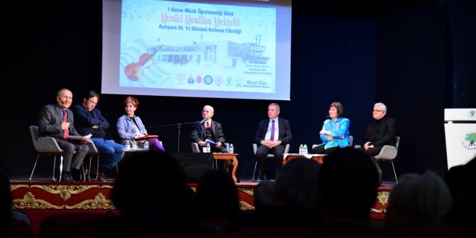 Musiki Muallim Mektebi’nde Müzik Öğretmenleri Günü’ne özel panel düzenlendi