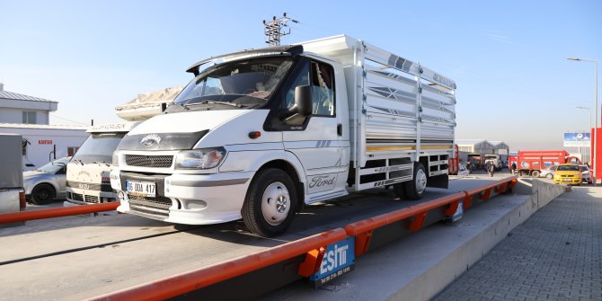 Çubuk’ta Hayvan Pazarına 60 tonluk elektronik kantar kuruldu