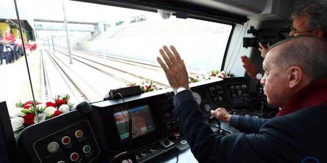 Cumhurbaşkanı Erdoğan Gaziray'ı hizmete açtı