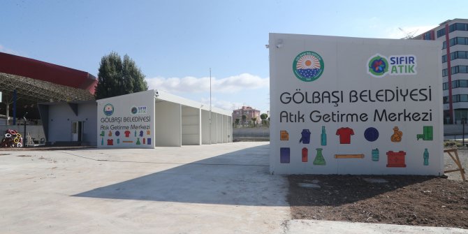 Gölbaşı’nda atık toplama uygulaması yapıldı