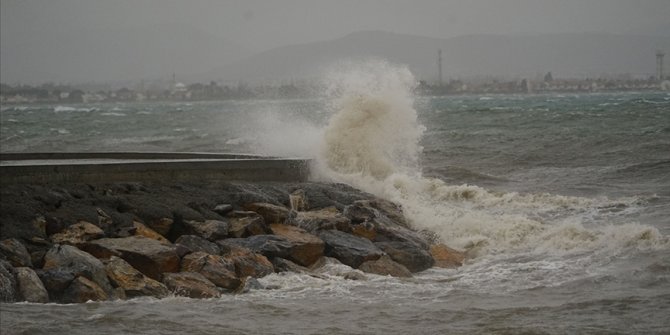 Kuzey Ege Denizi için fırtına uyarısı