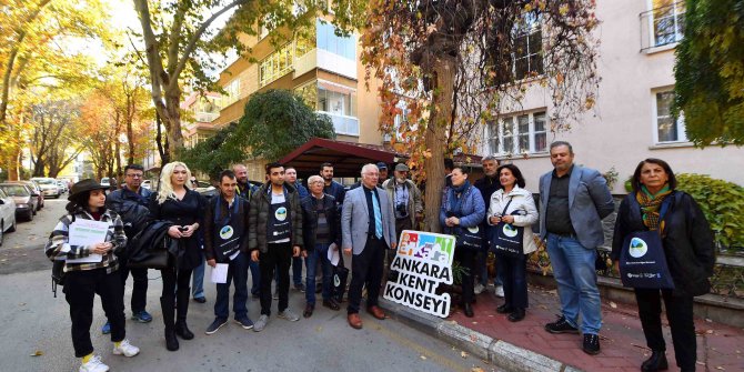 Ankara Kent Konseyi İklim Krizi’ne karşı farkındalık etkinliği düzenledi