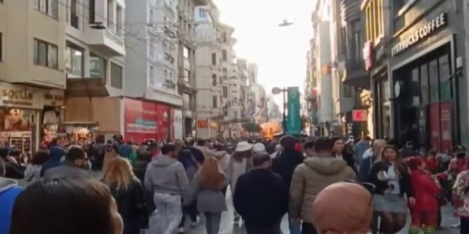 İstiklal Caddesi'nde patlama