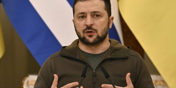 Zelensky'den patlamaya ilişkin Türkçe paylaşım
