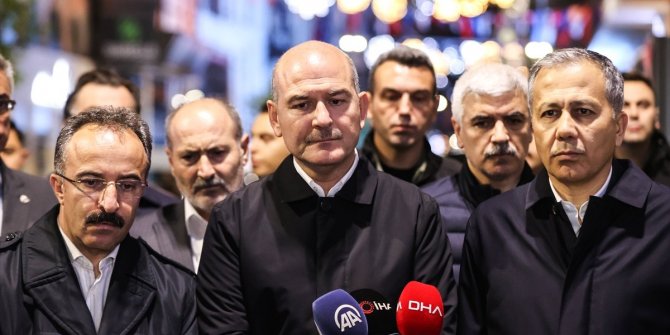 Süleyman Soylu: Bombayı bırakan kişi gözaltına alındı