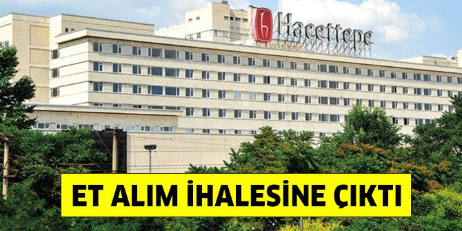 Hacettepe Üniversitesi et alım ihalesine çıktı