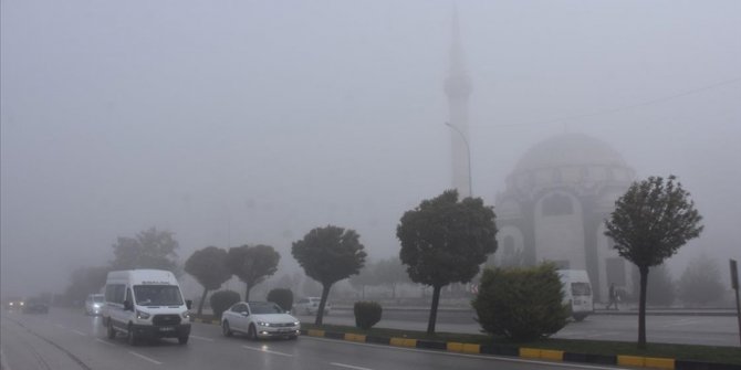 Gaziantep'te sis etkili oldu