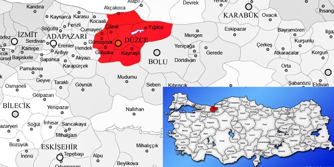 Düzce Gölyaka'da 5.9 şiddetinde deprem oldu; Ankara bile sallandı