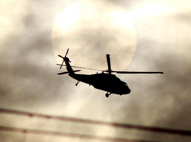 Duhok'ta helikopter kazası