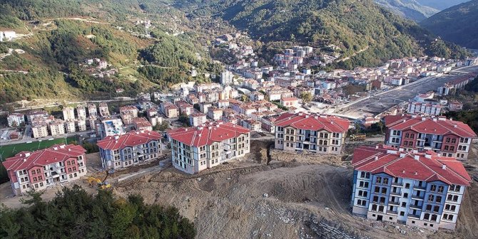 Selden etkilenen Bozkurt'ta konut ve iş yeri anahtarları aralıkta teslim edilecek