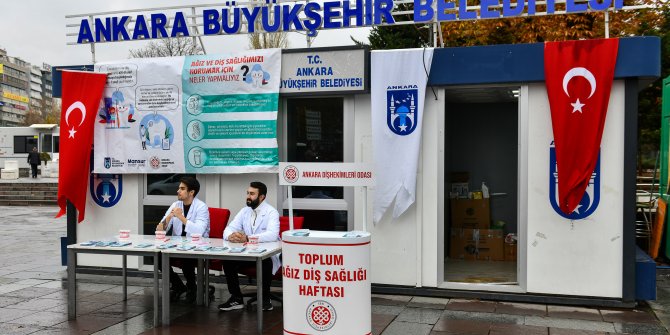 Büyükşehir Belediyesi, “Toplum Ağız Diş Sağlığı Haftası” kapsamında vatandaşları bilgilendirdi