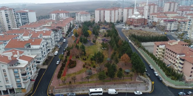 Pursaklar Belediyesi çalışma yürüterek sokakları yeni görünümüne kavuşturuyor