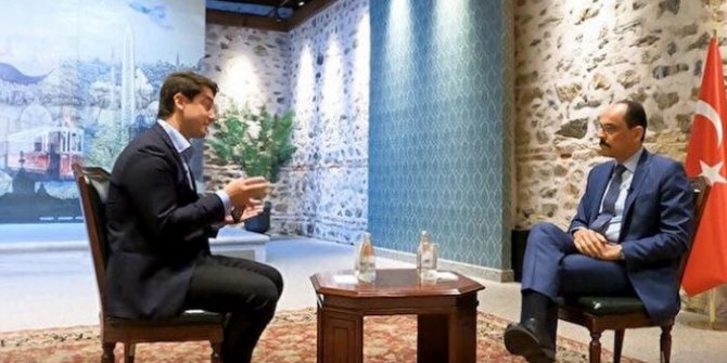 Cumhurbaşkanlığı Sözcüsü Kalın İsveç kanalında yayını terk etti