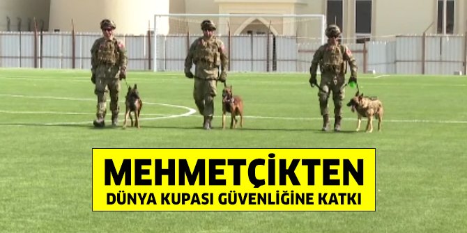 2022 Dünya Kupası’na katılamadık ama güvenliğine katkıda bulunuyoruz