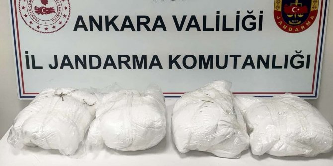 Ankara'da 40 kilo eroini atıp kaçtılar