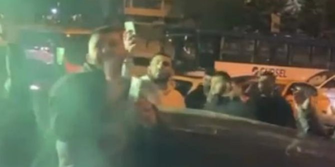 Araç camından sarkıp, pompalı tüfekle ateş eden şahıs yakalandı