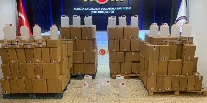 Ankara’da düzenlenen kaçakçılık operasyonunda 7 kişi gözaltına alındı