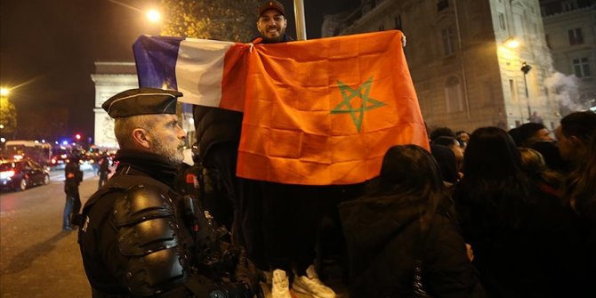 Fransa ve Fas’ın karşı karşıya geleceği maç sebebiyle Paris’te önlemler alındı