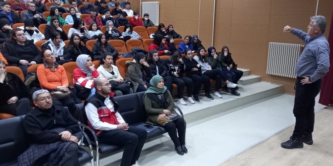 Beypazarı’nda öğrencilere “Bağımlılıkla Mücadele” semineri verildi