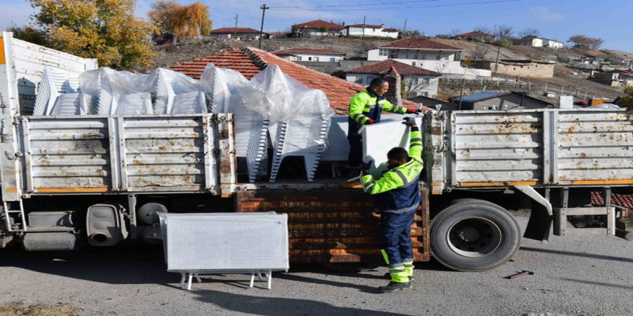 ABB Ankara’nın kırsal mahallelerinde çalışmaya devam ediyor