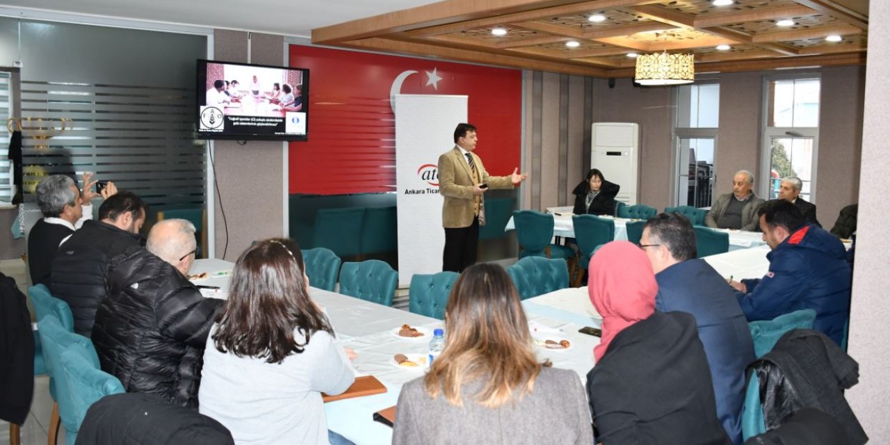 Polatlı'da 'coğrafi ürünlerin ticarileştirilmesi' semineri düzenlendi