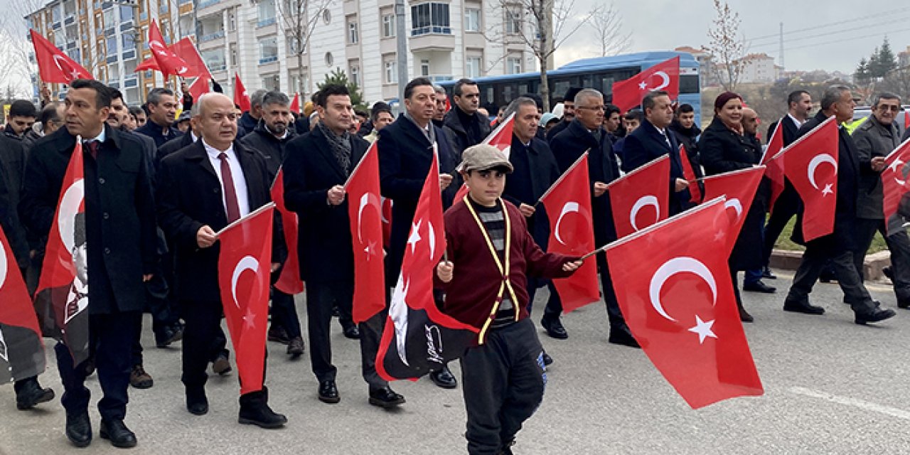Atatürk’ün Kırşehir’e geliş yıl dönümü coşkuyla kutlandı